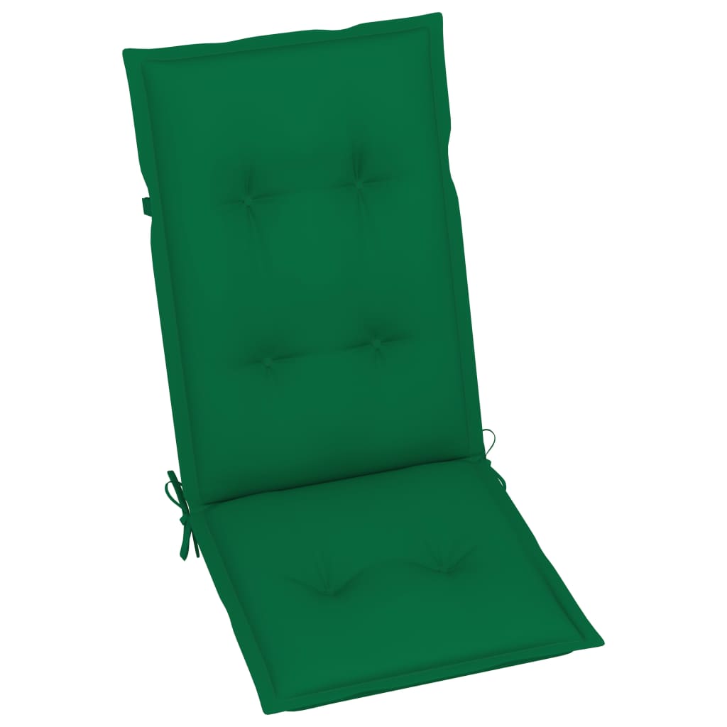 Garden Reclining Chairs 6 pcs with Cushions Solid Acacia Wood