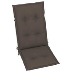 Garden Reclining Chairs 6 pcs with Cushions Solid Acacia Wood