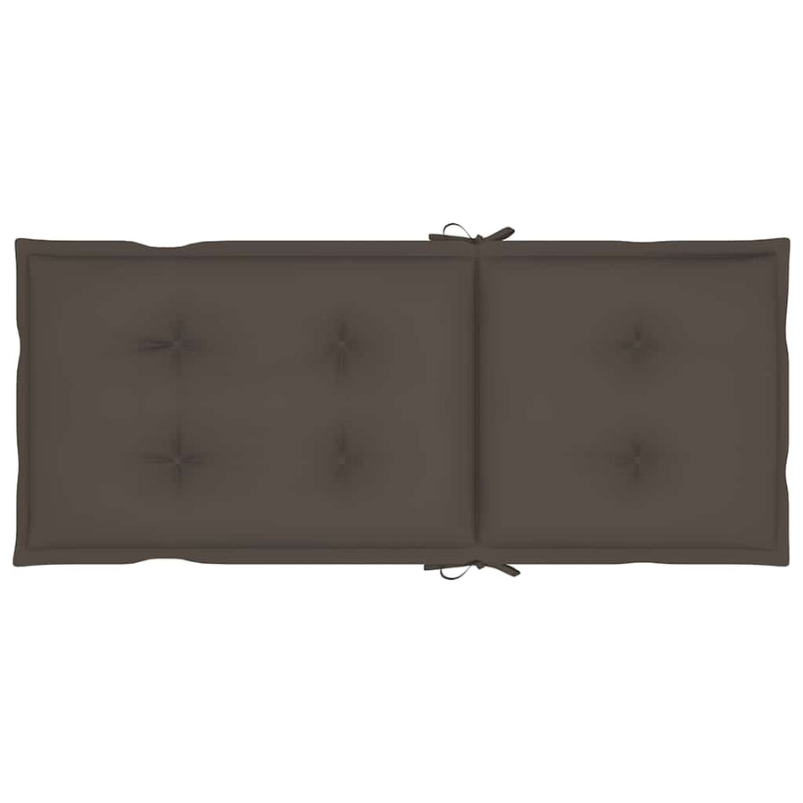 Garden Reclining Chairs 6 pcs with Cushions Solid Acacia Wood