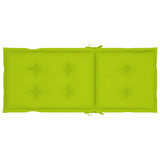 Garden Reclining Chairs 6 pcs with Cushions Solid Acacia Wood