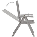 Garden Reclining Chairs 4 pcs with Cushions Solid Acacia Wood