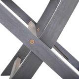 Folding Outdoor Chairs 6 pcs Solid Acacia Wood - Extra Image