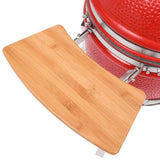 Kamado Barbecue Grill Smoker Ceramic 33 cm - 45-Degree Angle
