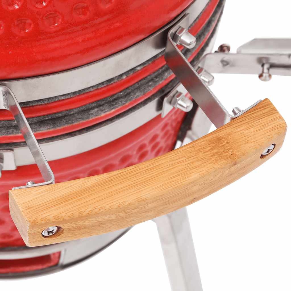 Kamado Barbecue Grill Smoker Ceramic 33 cm