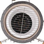 Kamado Barbecue Grill Smoker Ceramic 33 cm