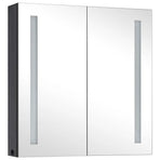 LED Bathroom Mirror Cabinet 62x14x60 cm