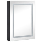 LED Bathroom Mirror Cabinet 50x13x70 cm - Side View