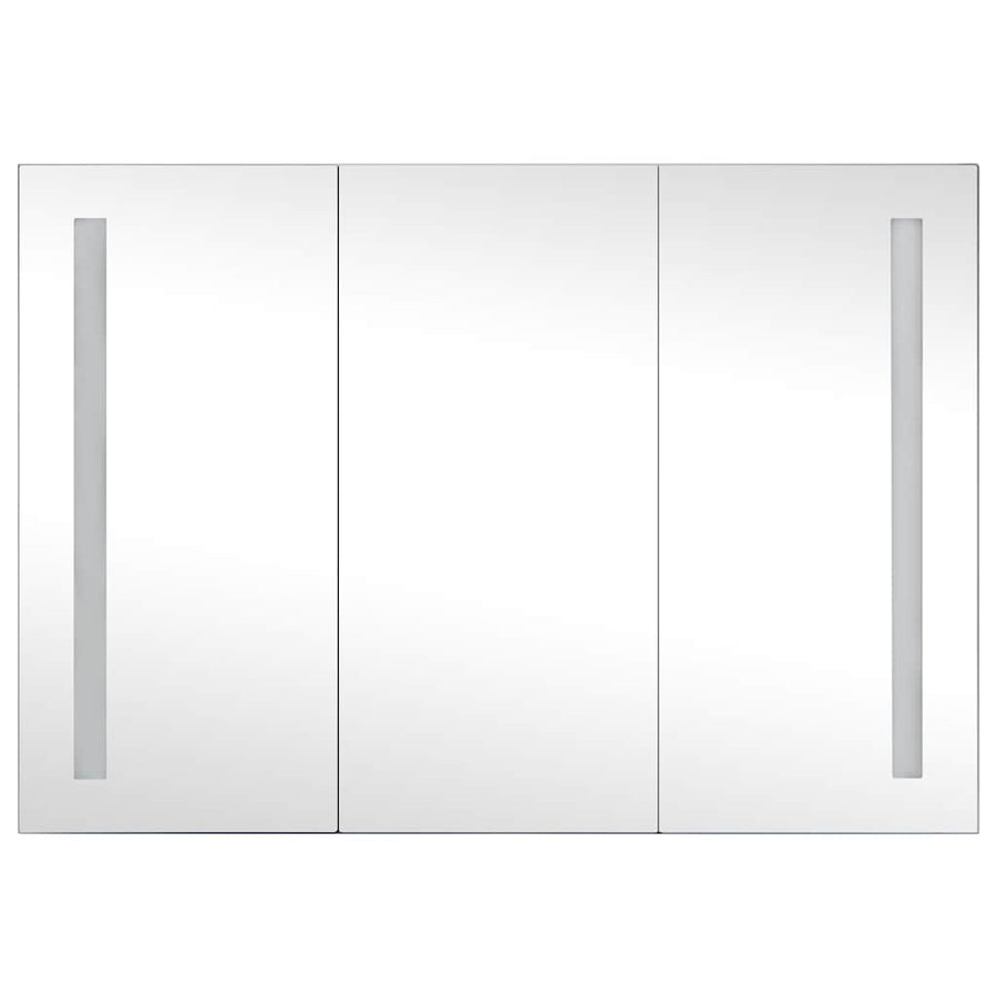 LED Bathroom Mirror Cabinet 89x14x62 cm