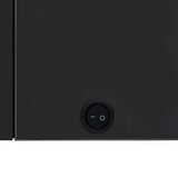 LED Bathroom Mirror Cabinet 80x12.2x68 cm - Close-Up Angle