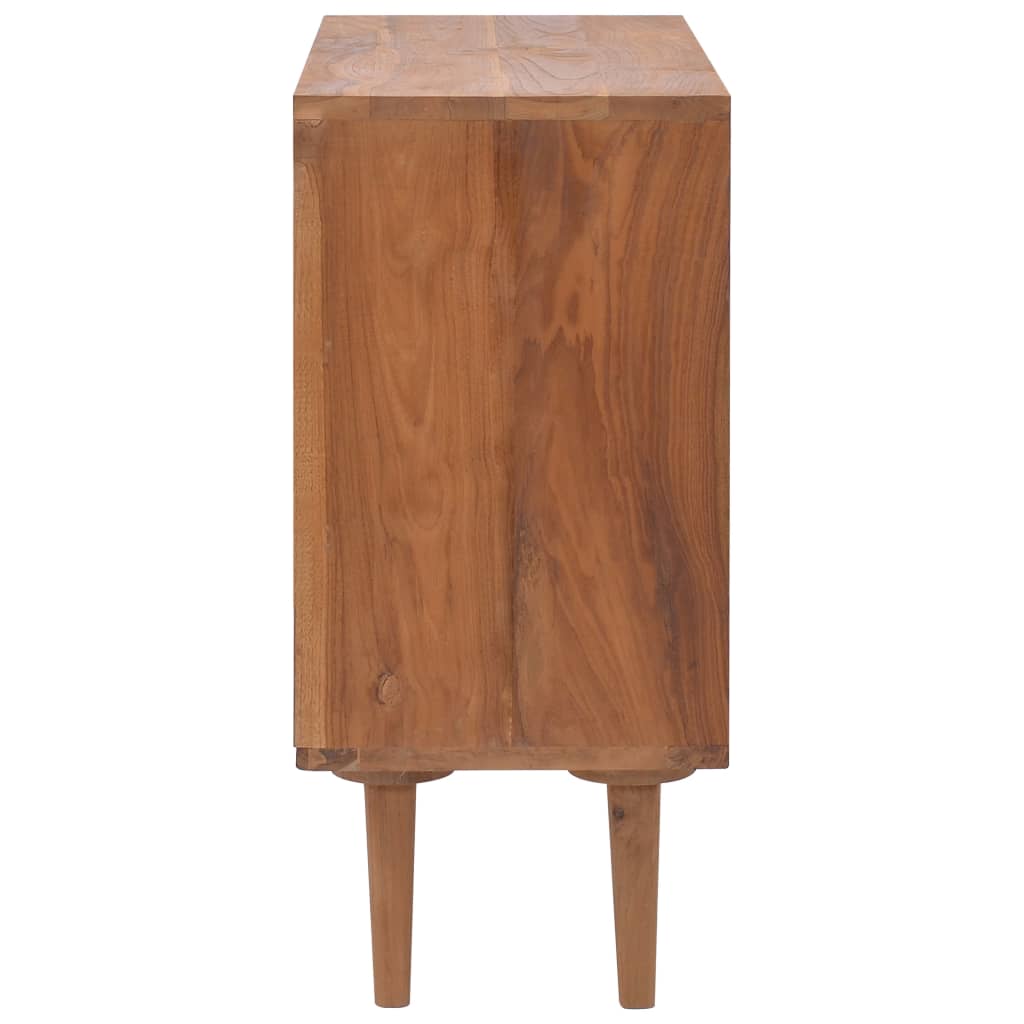 Chest of Drawers 90x35x75 cm Solid Teak Wood
