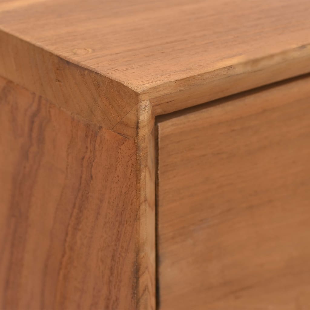 Chest of Drawers 90x35x75 cm Solid Teak Wood