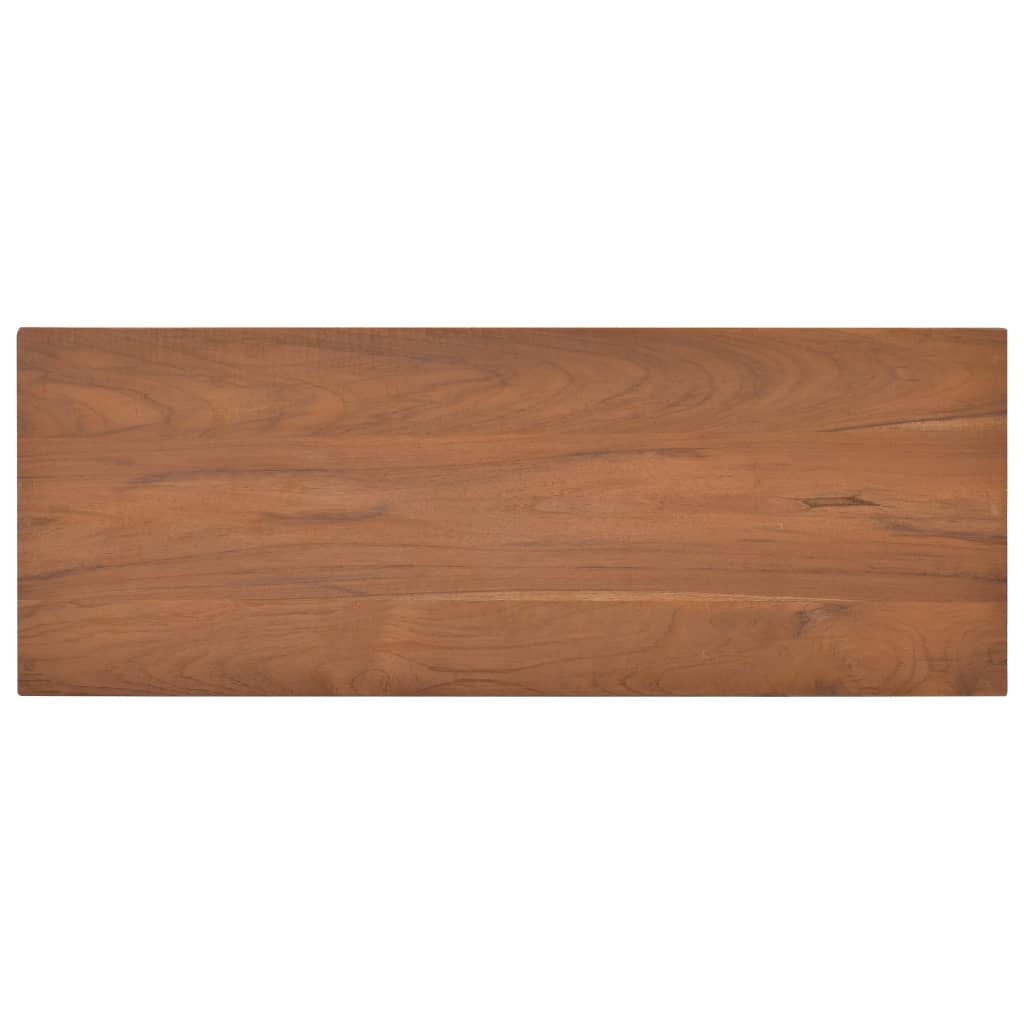 TV Cabinet 80x30x50 cm Solid Teak Wood