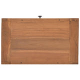 Bedside Cabinet 50x30x35 cm Solid Teak Wood