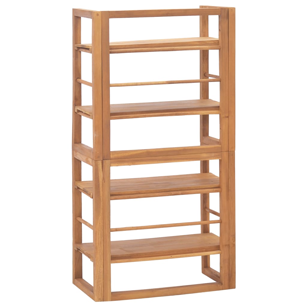 Shelving Unit 60x30x120 cm Solid Teak Wood