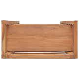 Shelving Unit 60x30x180 cm Solid Teak Wood - 45-Degree Angle