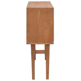 Console Table 110x30x79 cm Solid Teak Wood