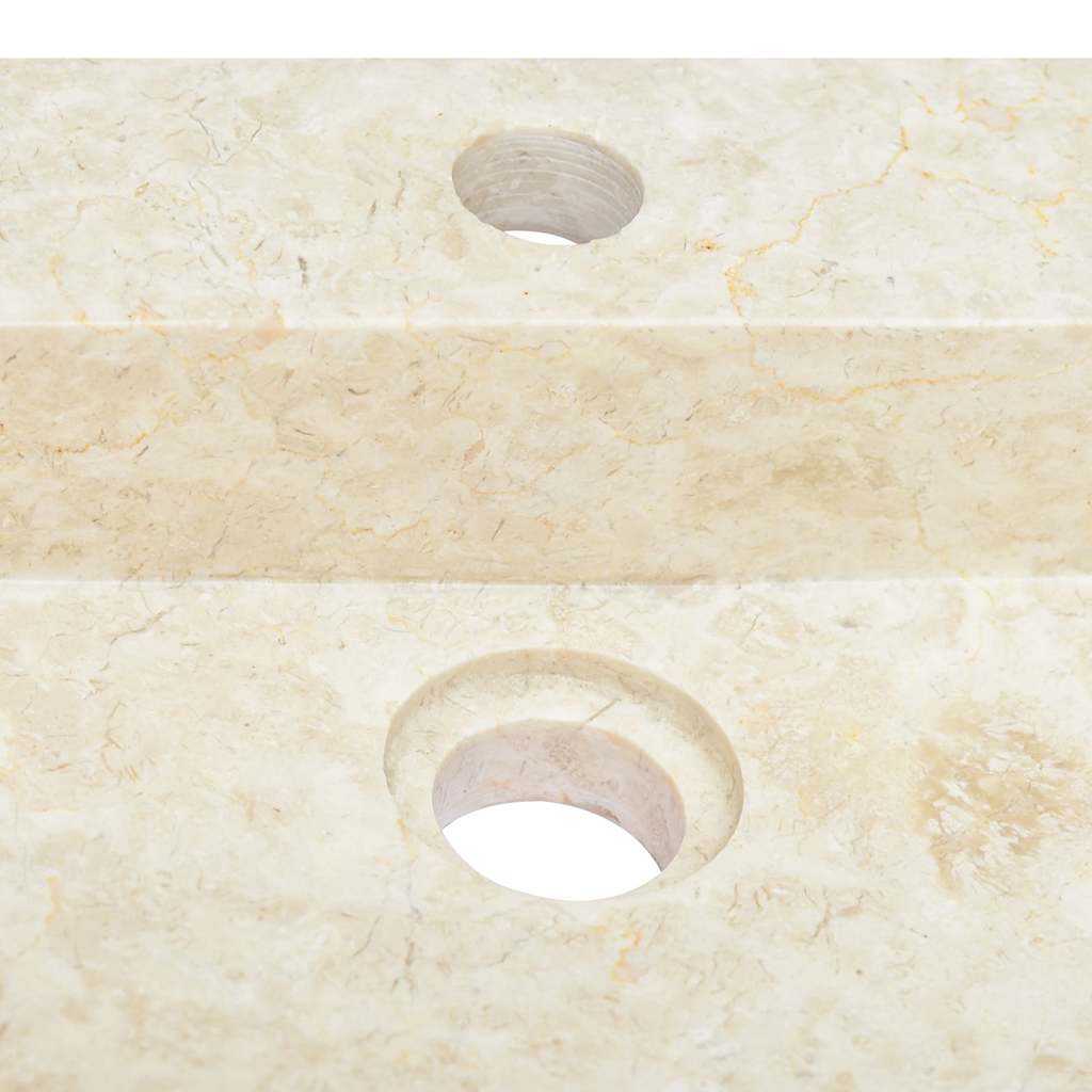 Sink Cream 58x39x10 cm Marble