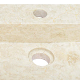 Sink Cream 58x39x10 cm Marble