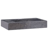 Sink Black 58x39x10 cm Marble - Front View