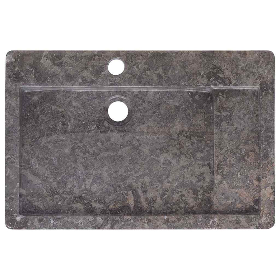 Sink Grey 58x39x10 cm Marble