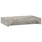 Sink Grey 58x39x10 cm Marble