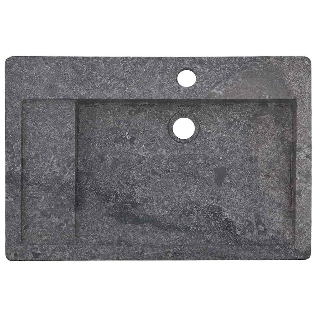 Sink Grey 58x39x10 cm Marble