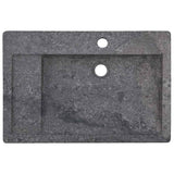 Sink Grey 58x39x10 cm Marble - Extra Image