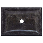 Sink Black 50x35x10 cm Marble