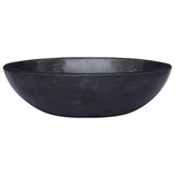 Sink Black 53x40x15 cm Marble - Front View