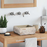 Sink Cream 30x30x13 cm Marble