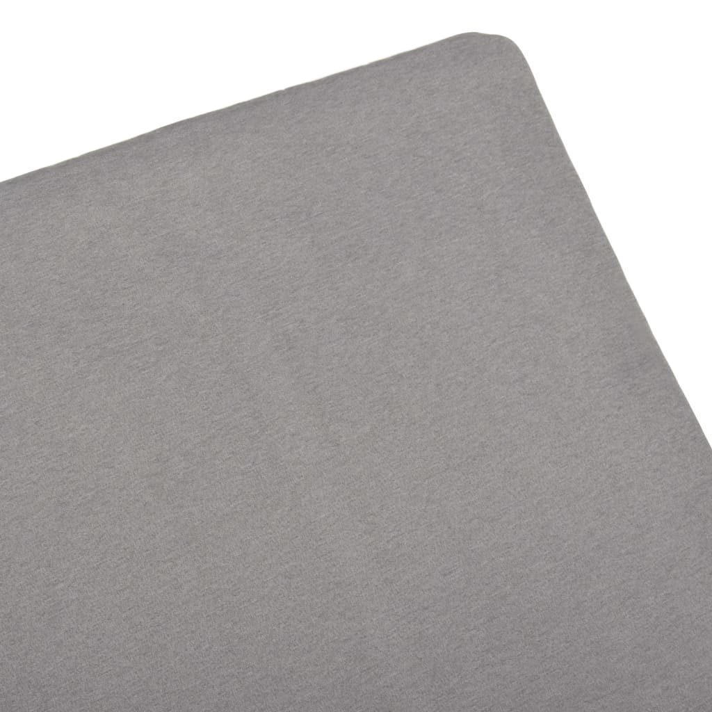 Sun Lounger with Cushion Plastic Anthracite