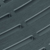 Garden Chairs 2 pcs Plastic Green - Low Angle