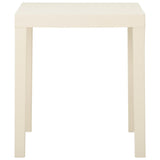 Garden Table White 79x65x72 cm Plastic