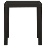 Garden Table Anthracite 79x65x72 cm Plastic