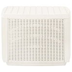 Garden Table White 53x53x40 cm Plastic