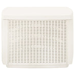 Garden Table White 53x53x40 cm Plastic