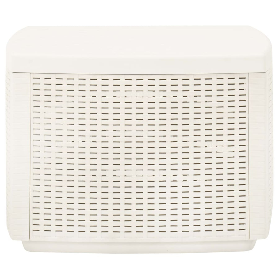 Garden Table White 53x53x40 cm Plastic