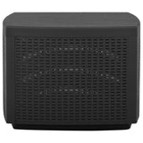 Garden Table Grey 53x53x40 cm Plastic - Front View