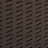 Garden Table Mocha 53x53x40 cm Plastic - 45-Degree Angle