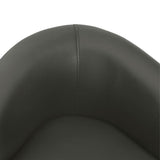 Dog Sofa Dark Grey 67x41x39 Cm Faux Leather