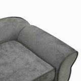 Dog Sofa Dark Grey 72x45x30 cm Plush - Extra Image