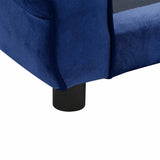 Dog Sofa Blue 72x45x30 cm Plush - Extra Image