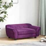 Dog Sofa Burgundy 72x45x30 cm Plush