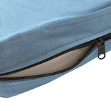 Dog Sofa Turquoise 72x45x30 cm Plush - Extra Image