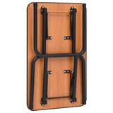 Adjustable Dog Grooming Table with 1 Loop and Basket - Rear View