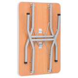 Adjustable Dog Grooming Table with 2 Loops and Basket - Rear View