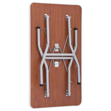 Adjustable Dog Grooming Table with 2 Loops and Basket - Rear View