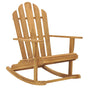 Adirondack Rocking Chair Solid Wood Teak
