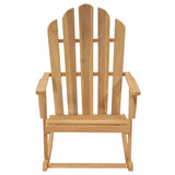 Adirondack Rocking Chair Solid Wood Teak