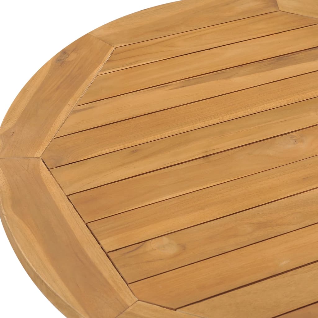 Garden Dining Table ?90x75 cm Solid Wood Teak